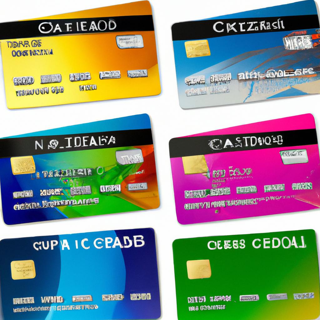 A diverse range of credit cards showcasing various designs and colors, offering individuals multiple choices for rebuilding their credit.